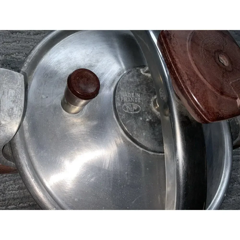 Vintage Aluminum Steam / Steel Top Made In France With Accessories